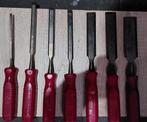 Nooitgedagt mooie set beitels, 6 stuks, Ophalen of Verzenden, Gebruikt