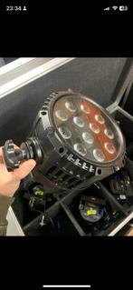 CLF Colorpar 12V2 - 16 stuks incl. flightcases, Muziek en Instrumenten, Licht en Laser, Ophalen, Zo goed als nieuw, Licht