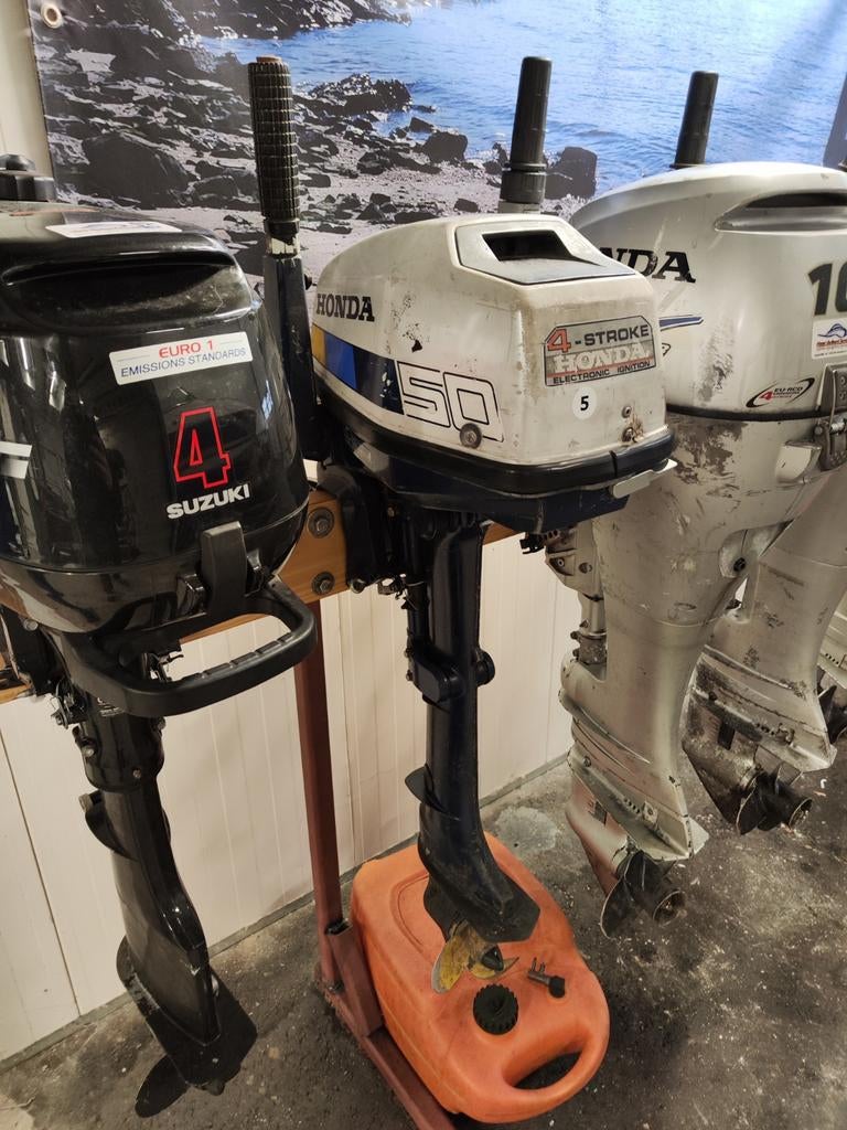 Diverse buitenboordmotoren te koop, Ophalen, Gebruikt, Minder dan 5 pk, Viertaktmotor