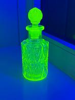 Uranium Val Saint Lambert flesje, Antiek en Kunst, Ophalen of Verzenden