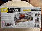 Knaagdier kooi, Ferplast Multipla Hamster large, Minder dan 60 cm, Kooi, Verzenden, Zo goed als nieuw