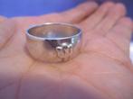 Zilveren Lord Shiva Trishula Ring Ø 21,2 mm, Verzenden, Nieuw, Sieraad, Hindoeïsme