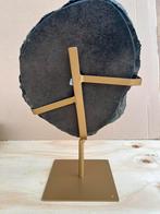 Amethist spiegel met citrien punt, Ophalen of Verzenden