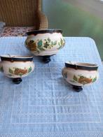 1 grote en2 kleine hang bloempotten modica gouda plateel, Antiek en Kunst, Antiek | Keramiek en Aardewerk, Ophalen