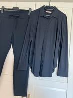 Studio anneloes set L poppy blouse & startup broek blauw, Blauw, Maat 42/44 (L), Ophalen of Verzenden, Zo goed als nieuw