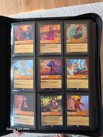 Incomplete base set van Lorcana Ursula's Return beschikbaar voor biedingen