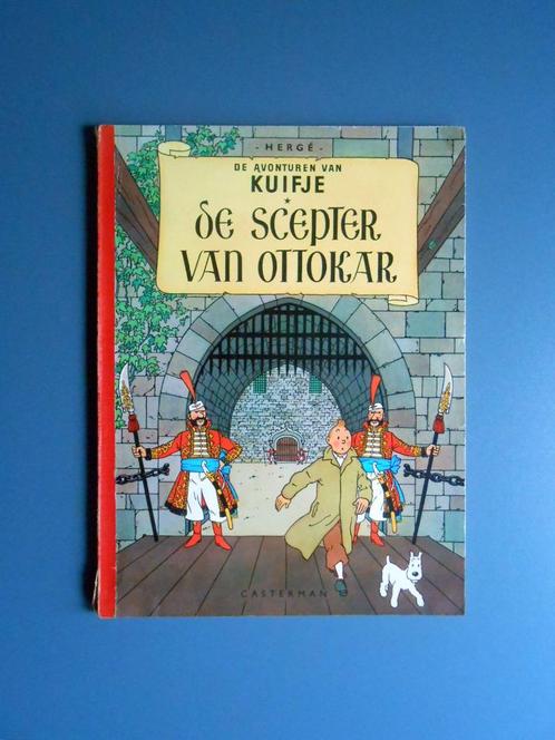 Kuifje: De scepter van Ottokar (deze variant niet vermeld in, Boeken, Stripboeken, Eén stripboek, Ophalen of Verzenden