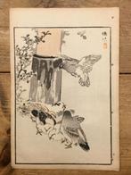 Antieke Japanse houtblok prent, Antiek en Kunst, Kunst | Niet-Westerse kunst, Verzenden