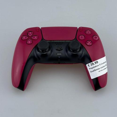 Playstation 5 Controller DualSense Cosmic Red, Spelcomputers en Games, Spelcomputers | Sony PlayStation 5, Zo goed als nieuw