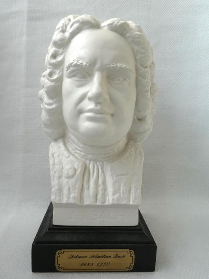 Goebel Porselein Buste Bach, Antiek en Kunst, Kunst | Beelden en Houtsnijwerken, Ophalen of Verzenden