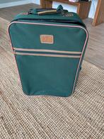 Groene Trolley Reiskoffer met Wieltjes, Ophalen, Overige materialen, Gebruikt, 50 tot 60 cm