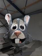 Carnavalswagen, kop carnaval, konijnenhoofd, wagen, konijn,, Hobby en Vrije tijd, Feestartikelen, Ophalen, Gebruikt, Versiering