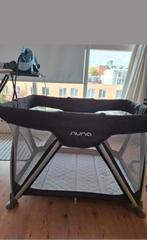 Nuna Sena Aire Reisbedje + Matras + Verhoger, Ophalen, Zo goed als nieuw, Rechthoekig, In hoogte verstelbaar