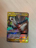 Latias & Latios GX #113 Pokemon Team Up, Ophalen of Verzenden, Gebruikt, Losse kaart