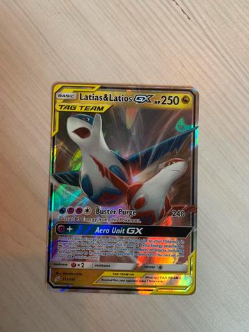 Latias & Latios GX #113 Pokemon Team Up beschikbaar voor biedingen