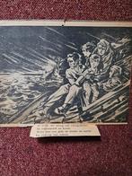 Origineel Fotoboek Watersnoodramp 1953 met krantenknipsels, Ophalen of Verzenden, Gelezen