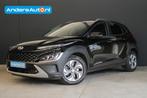 Hyundai KONA 1.6 GDI HEV Premium |recent onderhouden|stuur/s, Auto's, Gebruikt, Zwart, Zwart, Leder