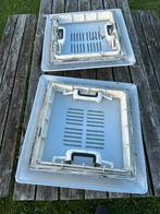 2 gebruikte dakluiken MPK grote kap 40x40cm, Caravans en Kamperen, Ophalen of Verzenden, Gebruikt