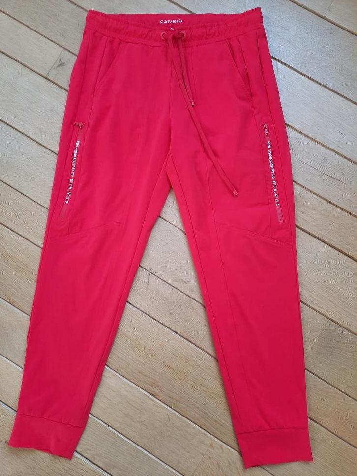 Cambio Sport broek Jordan rood maat 38 - nieuw -, Kleding | Dames, Broeken en Pantalons, Nieuw, Maat 38/40 (M), Rood, Lang, Ophalen of Verzenden