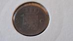 Fraaie 1/2 cent 1863, Ophalen of Verzenden, Koning Willem III, 1 cent