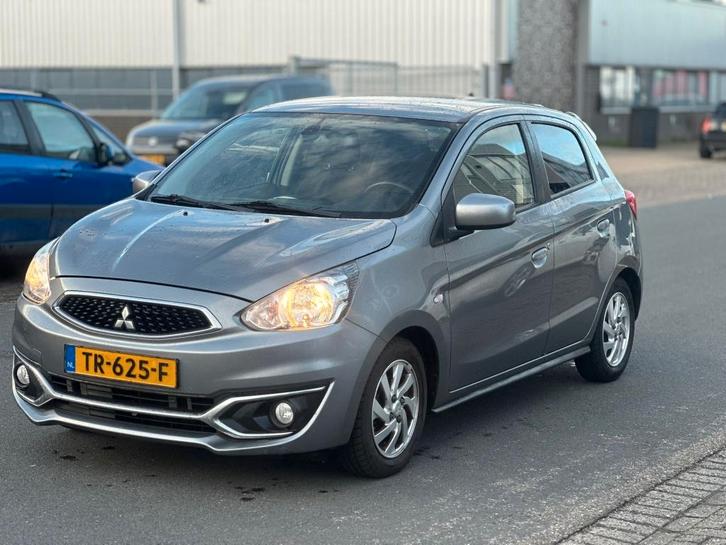 Mitsubishi Space Star 1.0 MPI 52KW 2018 Grijs, Auto's, Mitsubishi, Bedrijf, Space Star, Airbags, Alarm, Bluetooth, Elektrische ramen