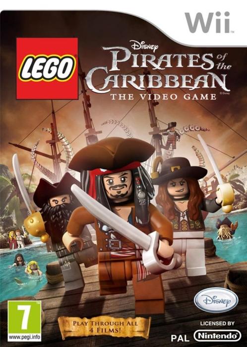 LEGO Pirates of the Caribbean Wii – Slechts €14,99 bij Games, Spelcomputers en Games, Games | Nintendo Wii, Zo goed als nieuw