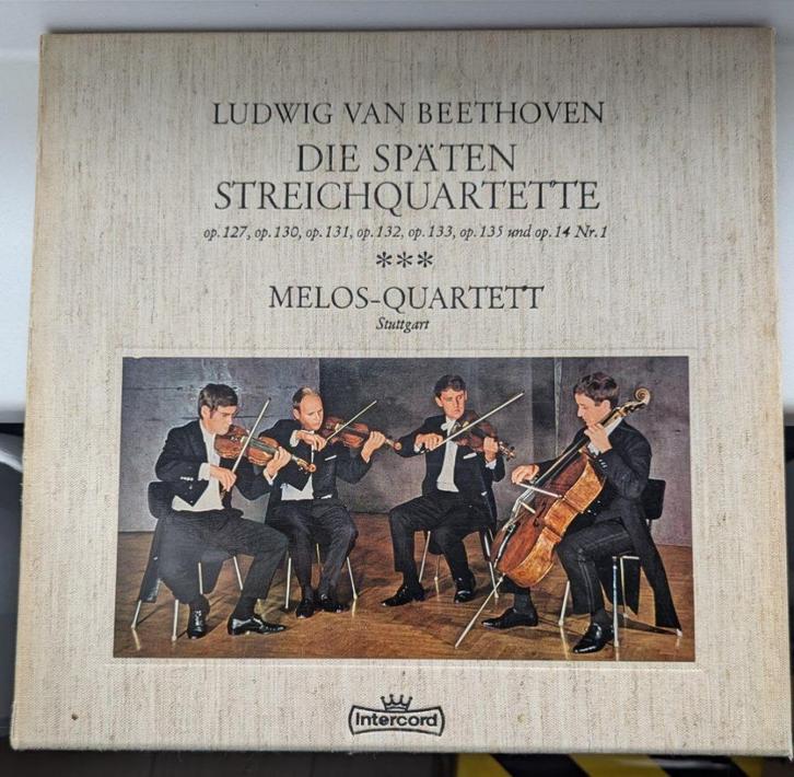 Vinyl, Ludwig van Beethoven's "Die Späten Streichquartette", Cd's en Dvd's, Vinyl | Klassiek, Gebruikt, Classicisme, Kamermuziek
