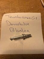 Transformers Accessoires - G1 Devastator Blaster, Verzamelen, Transformers, G1, Ophalen of Verzenden, Gebruikt, Decepticons