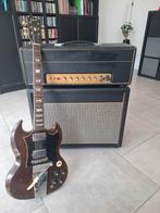 Marshall JTM50 Black Flag Clone + Zilla 1x12 Cabinet, Ophalen, Gebruikt, Gitaar, 50 tot 100 watt