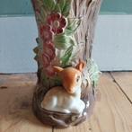 Vintage Hornsea Vaas met Hertje - Made in England, Antiek en Kunst, Ophalen of Verzenden