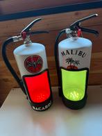 Brandblusser lamp Bacardi en Malibu te koop prijs per stuk, Ophalen of Verzenden, Zo goed als nieuw