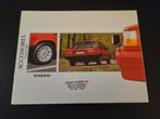 Brochure Volvo 740 accessoires 1989, Ophalen of Verzenden, Zo goed als nieuw, Volvo