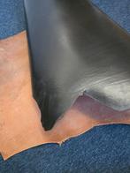 Zwart Tuigleer - 3-3,5mm dik, Gebruikt, Zwart, Leer of Kunstleer, Ophalen of Verzenden
