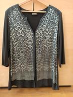 Gelco blouse maat 46, Ophalen of Verzenden, Zo goed als nieuw, Zwart, Blouse of Tuniek
