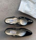 Donna Laura Dames open pumps, maat 37,5, Pumps, Donna Laura, Zwart, Ophalen of Verzenden
