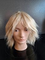 Echt Haar Pruik - Verkleedpartij & Carnaval, Ophalen of Verzenden, Gebruikt