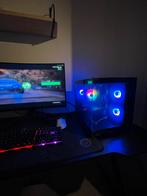 Gaming PC met RGB, Computers en Software, Desktop Pc's, Gebruikt, Virtual Reality, Ophalen of Verzenden, Met videokaart