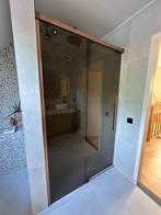 NIEUW | Van Rijn douchedeur | Koper 120 x 200 | Rookglas, Doe-het-zelf en Verbouw, Sanitair, Ophalen, Nieuw, Glas, Douche