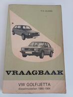 Originele vraagbaak voor VW Golf en Jetta dieselmodellen, Ophalen of Verzenden