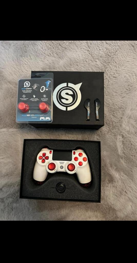 Ps4 scuf controller, Spelcomputers en Games, Spelcomputers | Sony PlayStation Consoles | Accessoires, Zo goed als nieuw, PlayStation 4