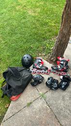 Skeelers, beschermers en tas, Ophalen of Verzenden, Zo goed als nieuw, Inline skates 4 wielen, Overige merken