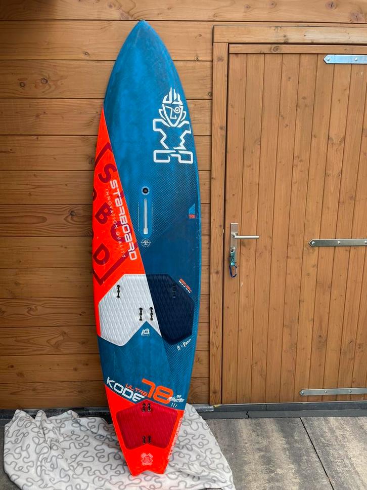 Starboard iSonic Ultra Kode, Watersport en Boten, Windsurfen, Zo goed als nieuw, Plank, Minder dan 250 cm, Ophalen of Verzenden