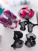 Kinder Rolschaatsen Set–Maat 33–Inclusief Helm&Beschermers, Overige merken, Gebruikt, Ophalen of Verzenden, Inline skates 4 wielen