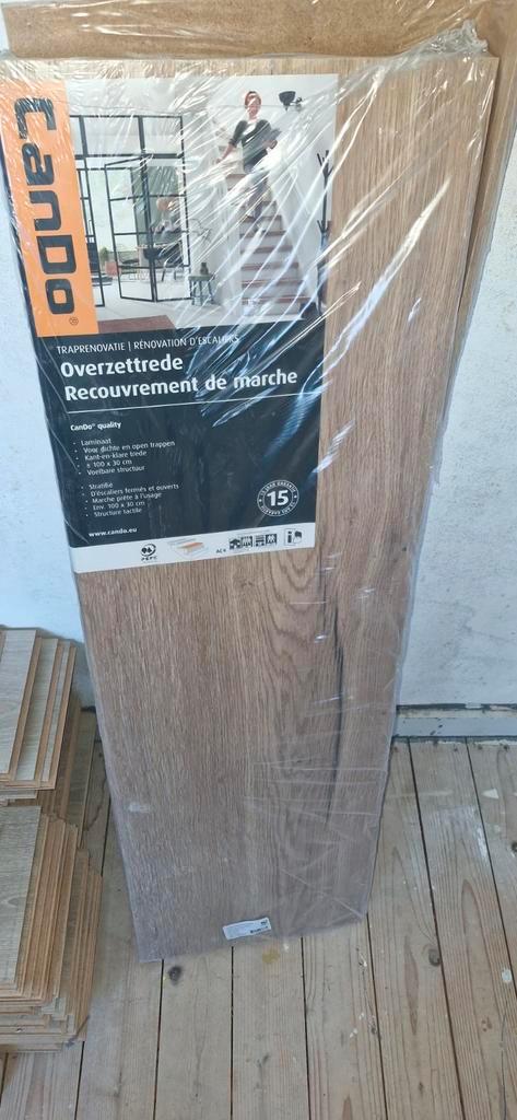 2x Cando Overzettrede - Nieuw in verpakking, Doe-het-zelf en Verbouw, Vloerdelen en Plavuizen, Nieuw, Laminaat, Kunststof, 150 cm of meer