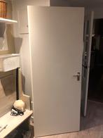 Opdekdeur 78x201,5 rechtsdraaiend, Ophalen, Gebruikt, 80 tot 100 cm, Binnendeur