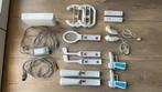 Wii met accessoires, Spelcomputers en Games, Spelcomputers | Nintendo Wii, Ophalen of Verzenden, Gebruikt, Met 2 controllers, Met stuurtje