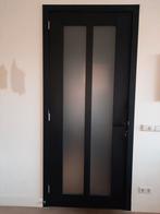 Stompe deur met mat glas, Ophalen, Gebruikt, Binnendeur, Glas