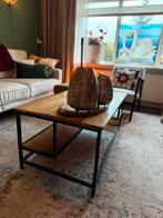 Mooie salontafel manghout loods5, Huis en Inrichting, Tafels | Salontafels, Zo goed als nieuw, 150 tot 200 cm, Minder dan 50 cm