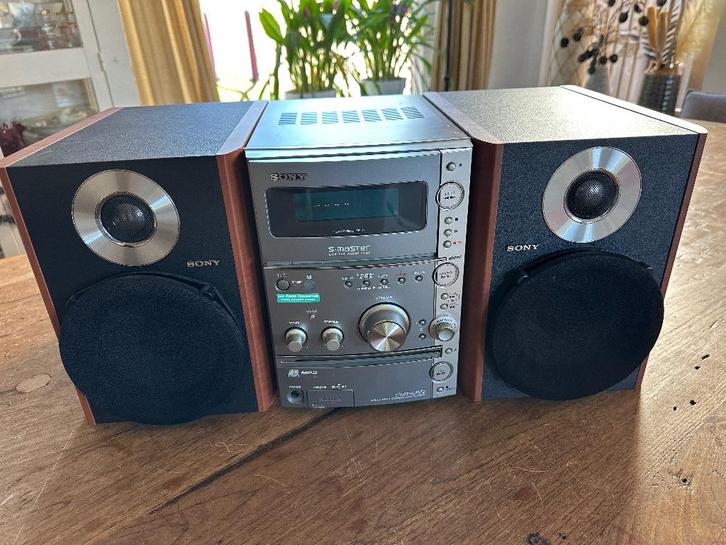 SONY CMT-CPZ2 microset, Audio, Tv en Foto, Stereo-sets, Gebruikt, Cassettedeck, Cd-speler, Tuner of Radio, Speakers, Sony, Microset