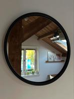 Zwarte ronde spiegel van Xenos, Ophalen, Minder dan 50 cm, Rond, Zo goed als nieuw